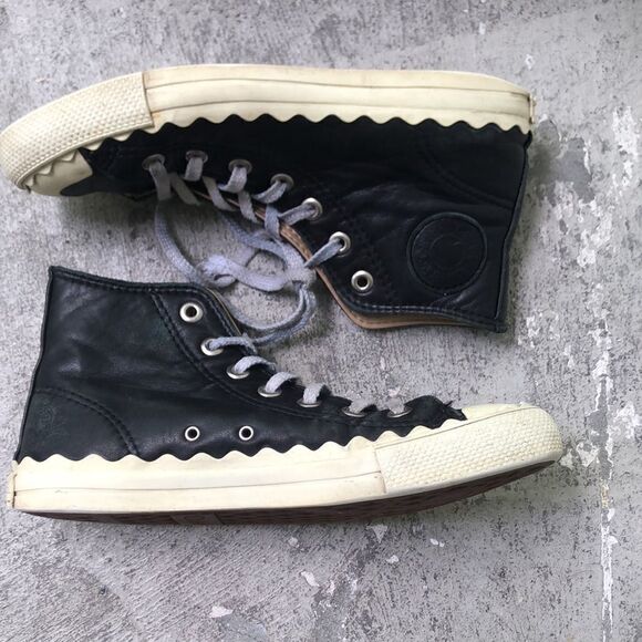 Converse Chloe leather high tops - Picture 2 of 7